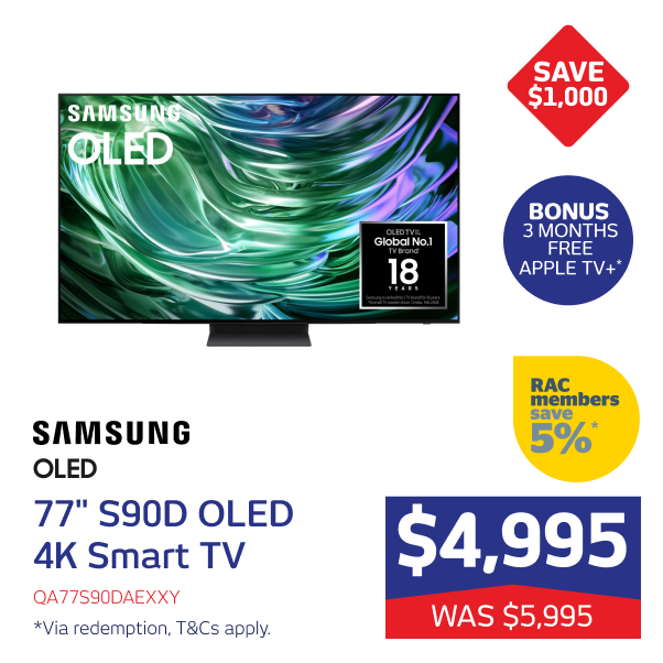 Samsung 77" OLED TV