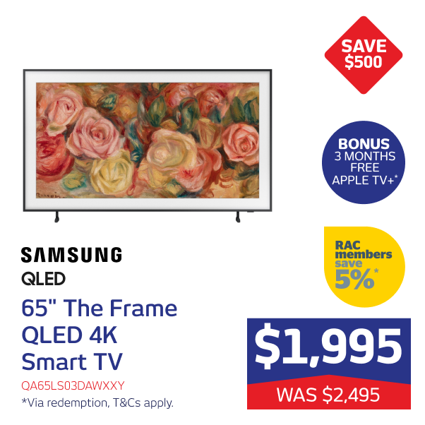 Samsung 65" QLED Frame TV