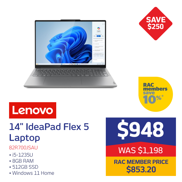 Lenovo 14" IdeaPad Flex 5 Laptop