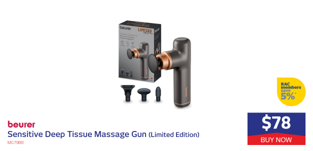 Beurer Sensitive Deep Tissue Massage Gun (Limited Edition)