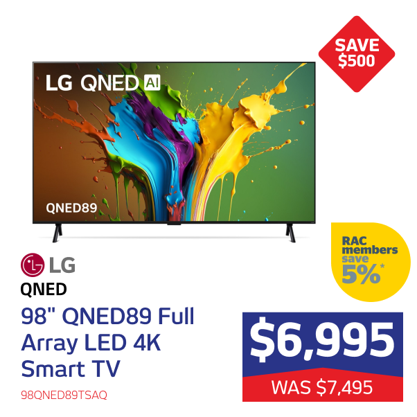 LG 98" QNED89 Full Array LED 4K Smart TV [2024]