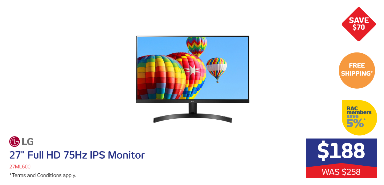 27" Full HD 75Hz IPS Monitor