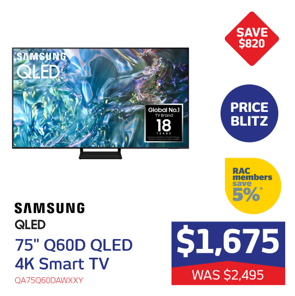 75" Q60D QLED 4K Smart TV [2024]