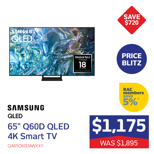 65" Q60D QLED 4K Smart TV [2024]