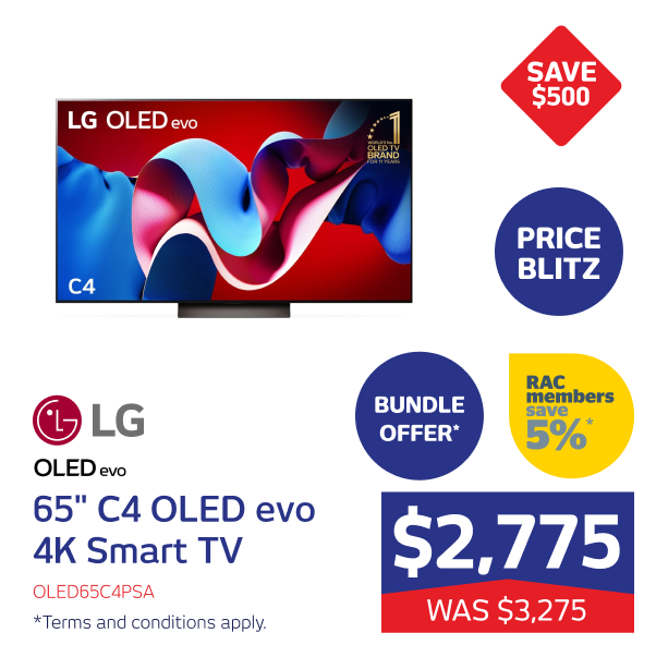 C4 OLED evo 4K Smart TV [2024]