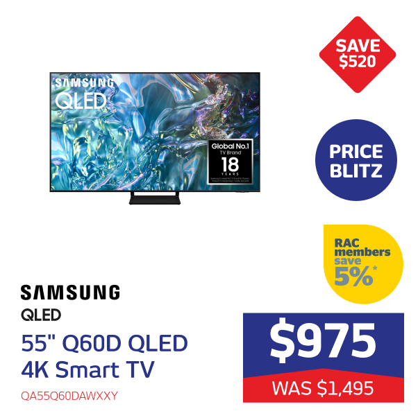 55" Q60D QLED 4K Smart TV [2024]