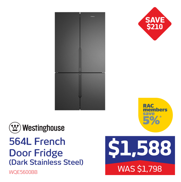 564L French Door Fridge