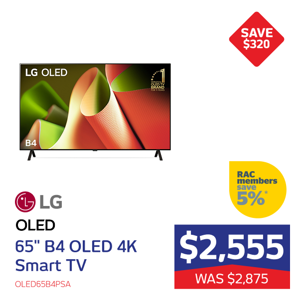 65" B4 OLED 4K Smart TV [2024]