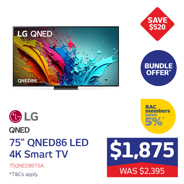 75" QNED86 LED 4K Smart TV [2024]