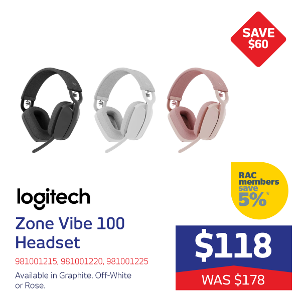 Logitech Zone Vibe 100 Headset