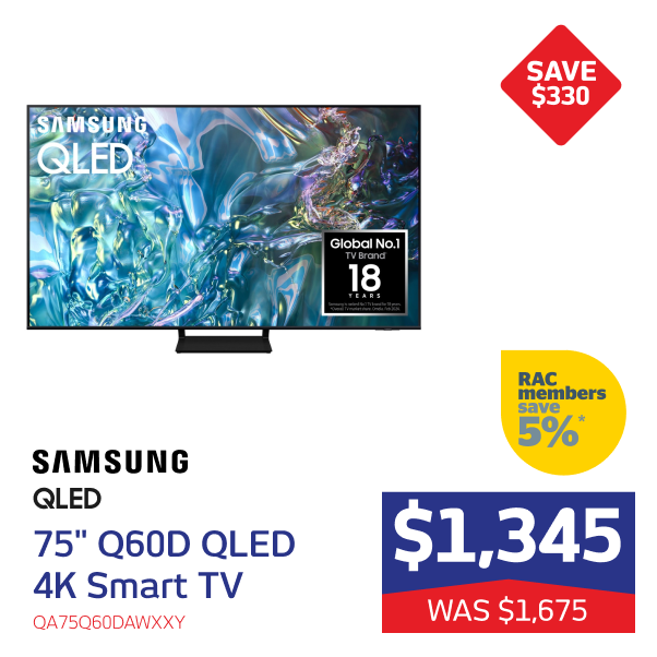 75" Q60D QLED 4K Smart TV [2024]