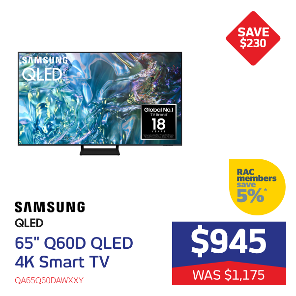 65" Q60D QLED 4K Smart TV [2024]