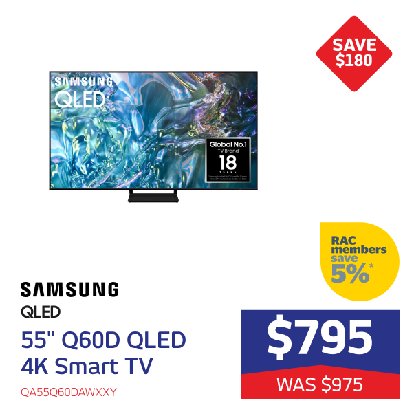 55" Q60D QLED 4K Smart TV [2024]