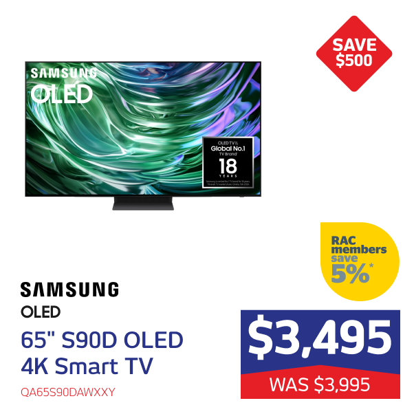 65" S90D OLED 4K Smart TV [2024]