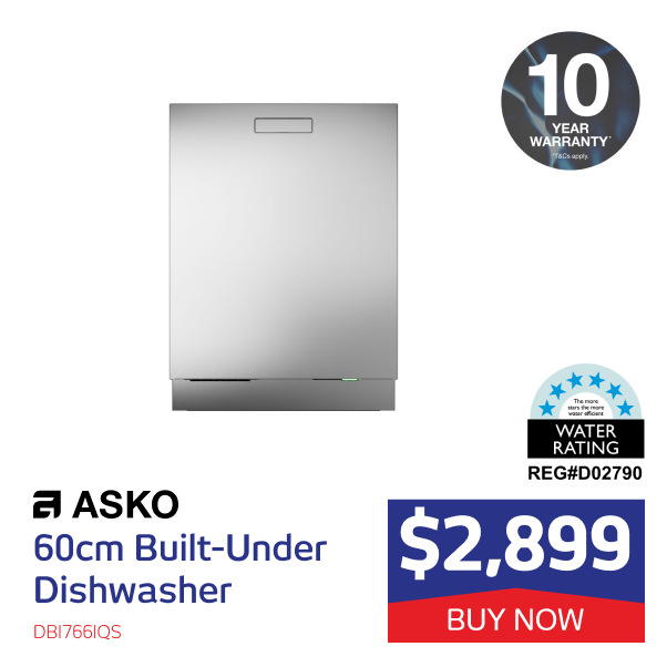 60cm Built-Under Dishwasher