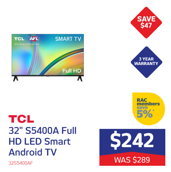 32" S5400A Full HD LED Smart Android TV