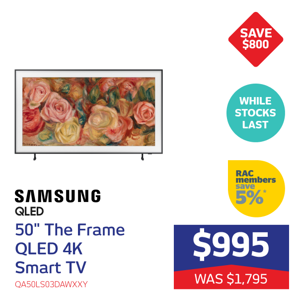 50" The Frame QLED 4K Smart TV [2024]