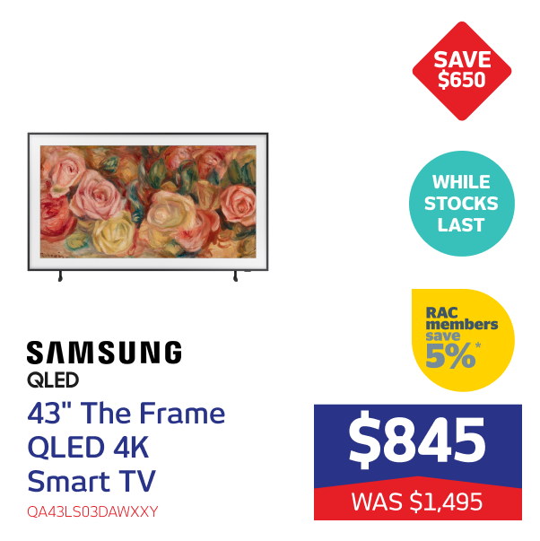 43" The Frame QLED 4K Smart TV [2024]