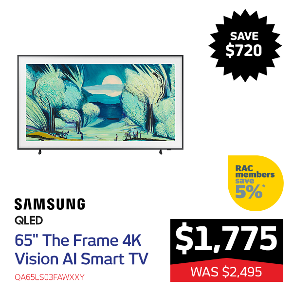 65" The Frame QLED 4K Smart TV [2024]
