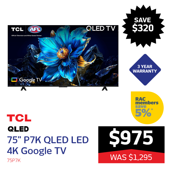 75" P7K QLED LED 4K Google TV