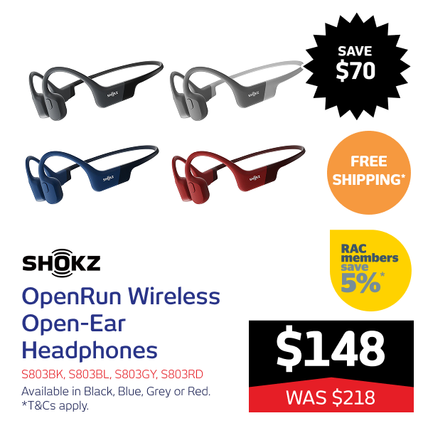 OpenRun Wireless Open-Ear Headphones