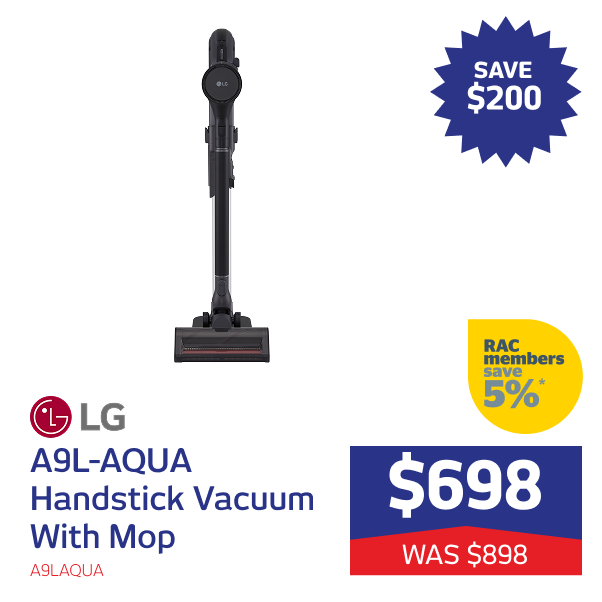 A9L-AQUA Handstick Vacuum With Mop