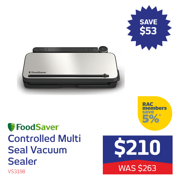 Controlled Multi Seal Vacuum Sealer