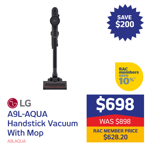 A9L-AQUA Handstick Vacuum With Mop