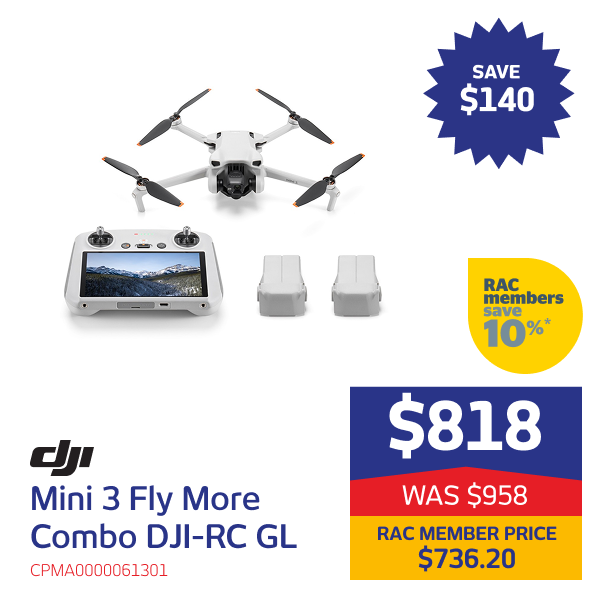 Mini 3 Fly More Combo DJI-RC GL