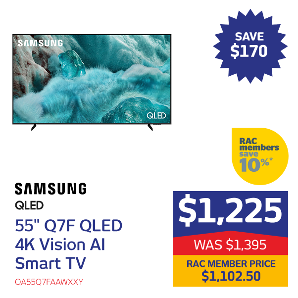 55" Q7F QLED 4K Vision AI Smart TV