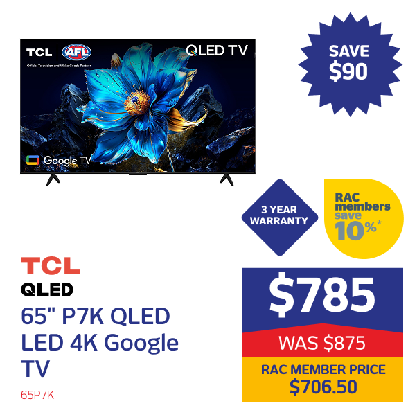 65" P7K QLED LED 4K Google TV