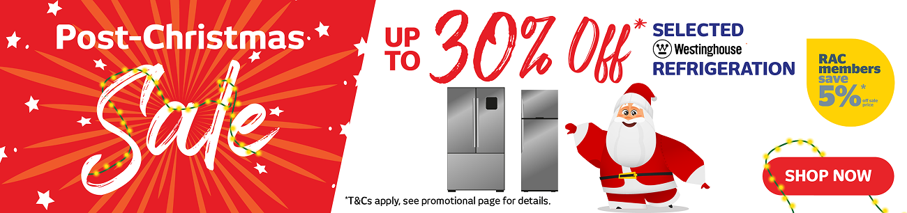 Up To 30% Off Selected Westinghouse Refrigeration