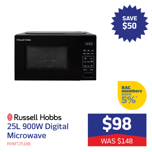 25L 900W Digital Microwave