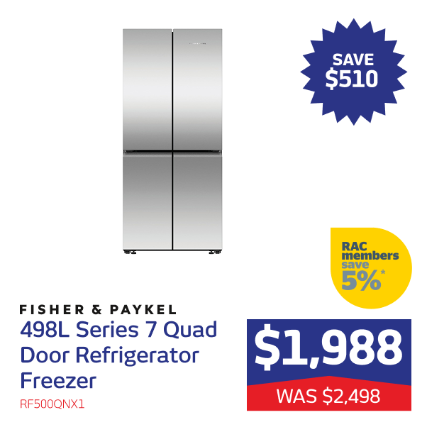 498L Series 7 Quad Door Refrigerator Freezer