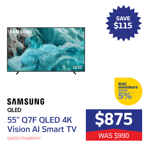 55" Q7F QLED 4K Vision AI Smart TV