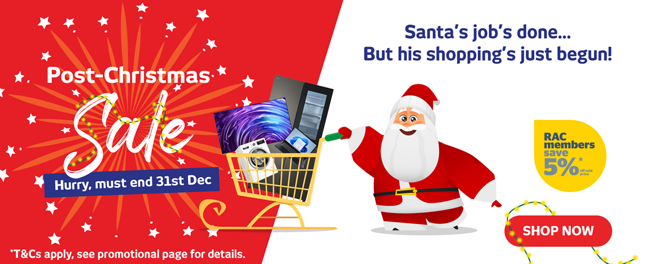 Post-Christmas Sale - LG