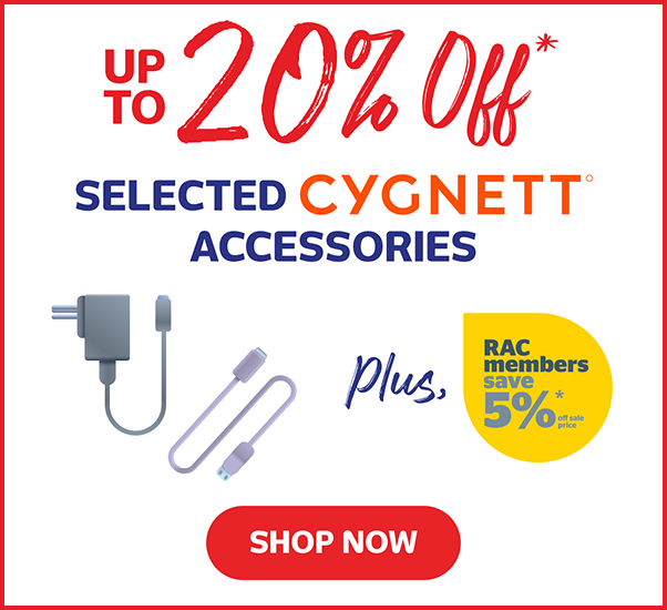 Up To 20% Off Selected Cygnett Accessories