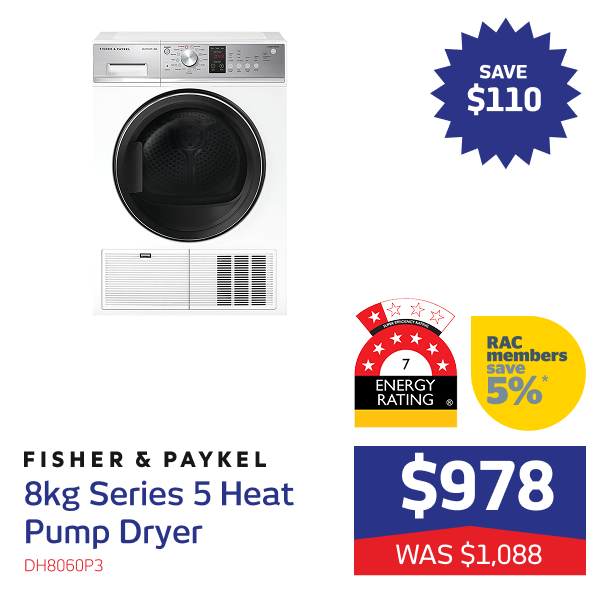 8kg Series 5 Heat Pump Dryer