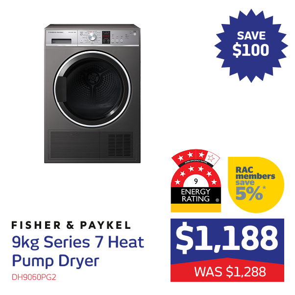9kg Series 7 Heat Pump Dryer