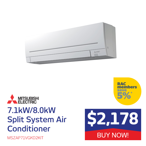 7.1kW/8.0kW Split System Air Conditioner