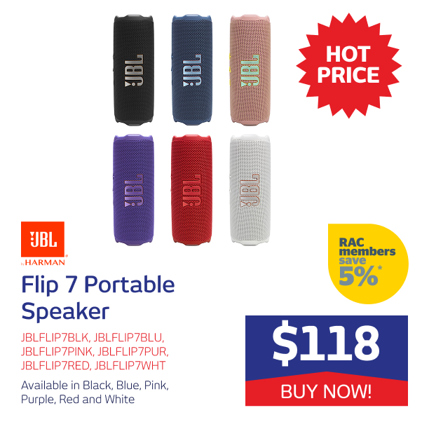 Flip 7 Portable Speaker