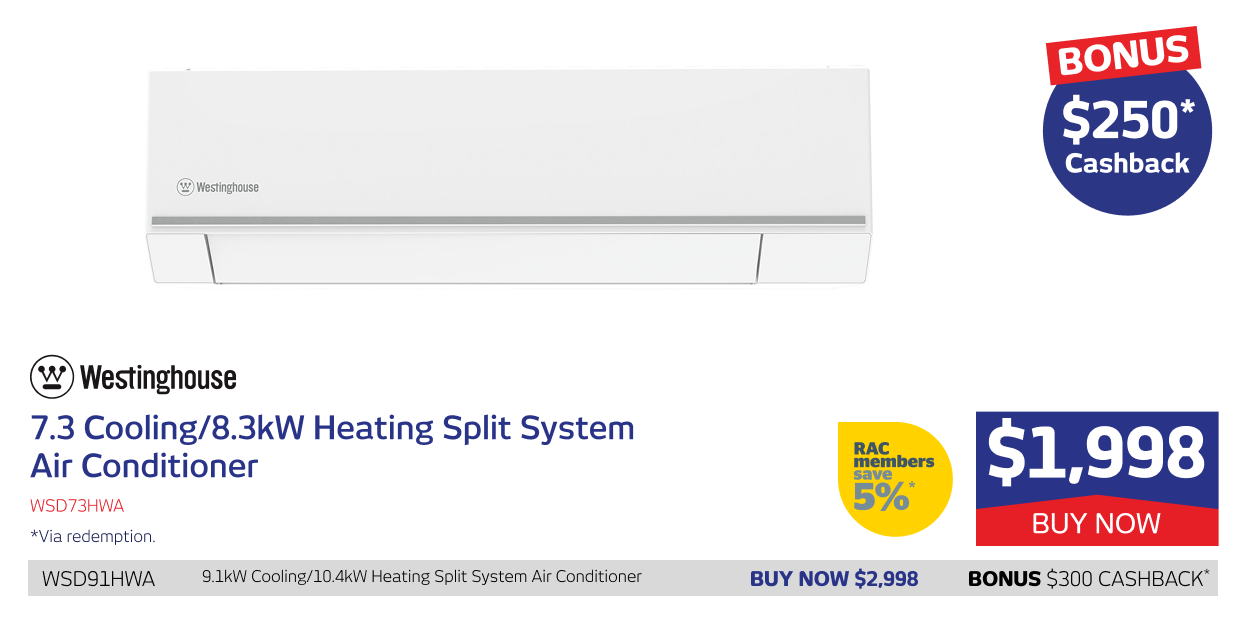 7.3/8.3kW Split System Air Conditioner