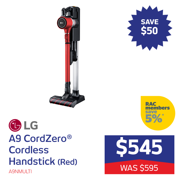 A9 CordZero&reg; Cordless Handstick (Red)