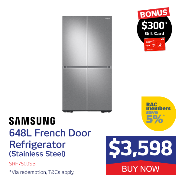 648L French Door Refrigerator (Stainless Steel)