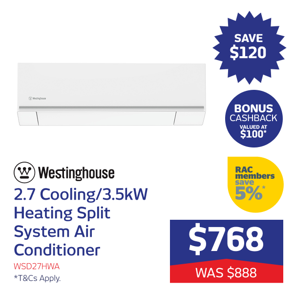 2.7/3.5kW Split System Air Conditioner