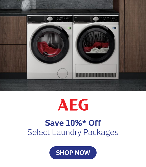 Save 10%* Off Select Laundry Packages