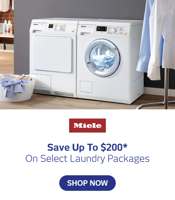Save Up To $200* On Select Laundry Packages