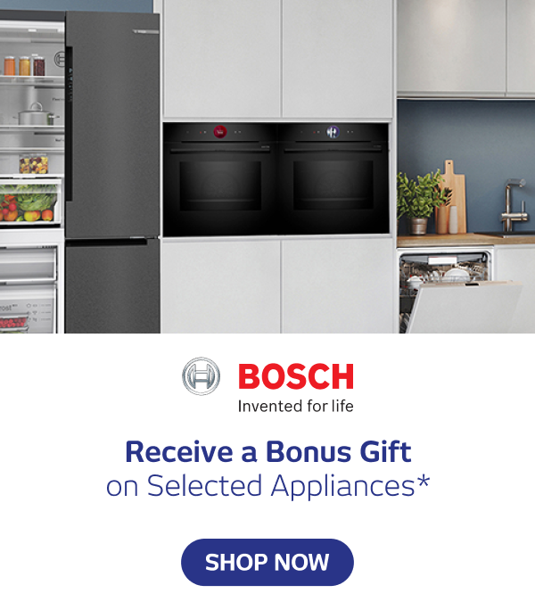 Receive a Bonus Gift on Selected Appliances