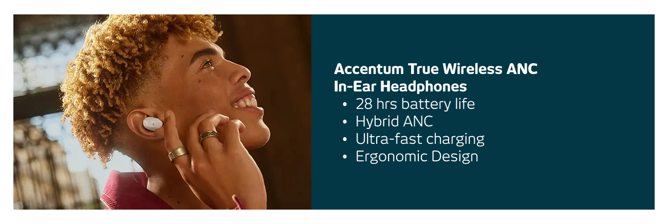 Accentum True Wireless ANC In-Ear Headphones