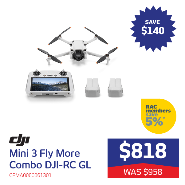 Mini 3 Fly More Combo DJI-RC GL